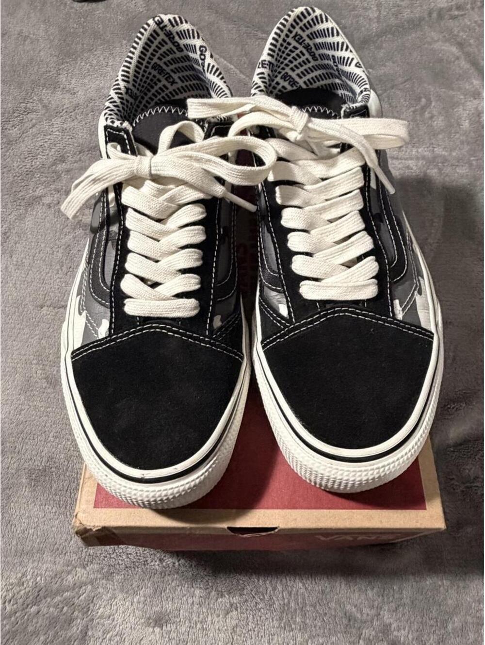 Vans Old Skool Gore-Tex Black/Camo Sneakers Size 10.5 Men